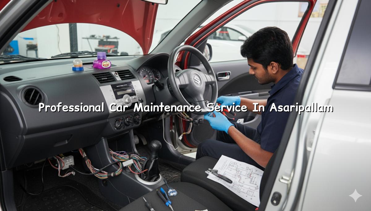Professional car maintenance service in Asaripallam at Nova Car Care